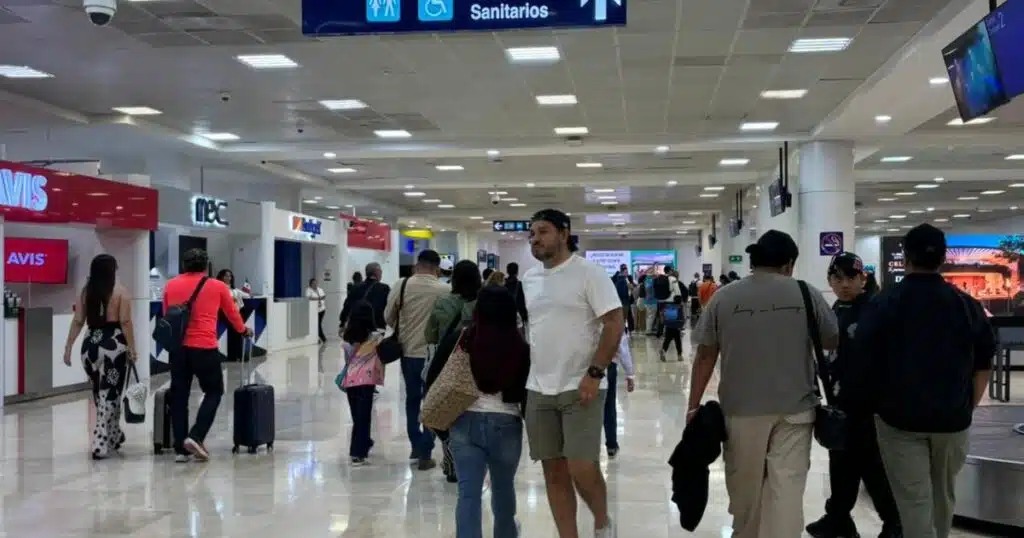 Aeropuerto de Cancún registró 389 vuelos