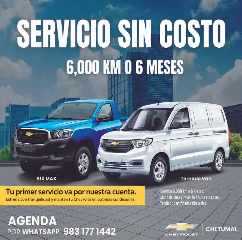 Servicio sin costo