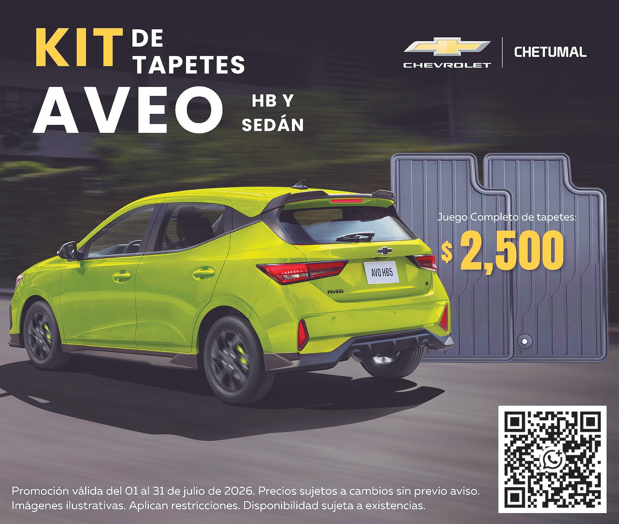 Tapetes aveo
