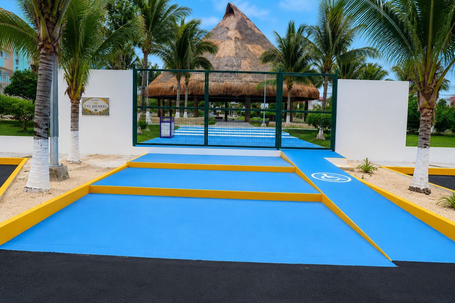 Avanza edificación del parque Las Iguanas