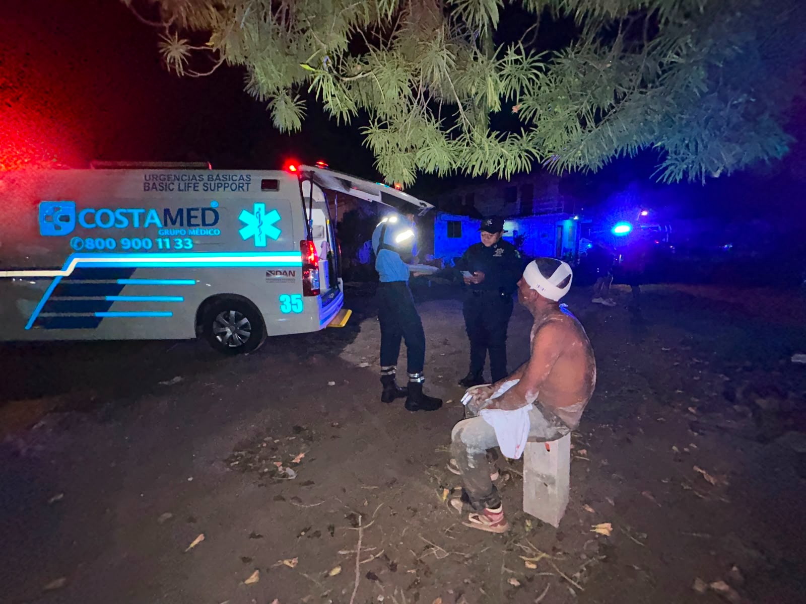 RESULTA UN HOMBRE LESIONADO CON ARMA BLANCA
