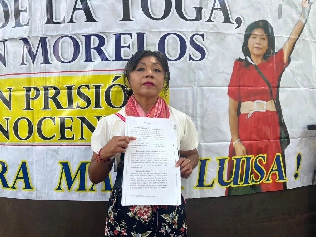 Niega inocencia a María Luisa