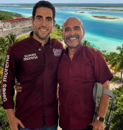 LAUREANO CORONADO FELICITA A GINO SEGURA Y LLAMA A LA UNIDAD EN MORENA