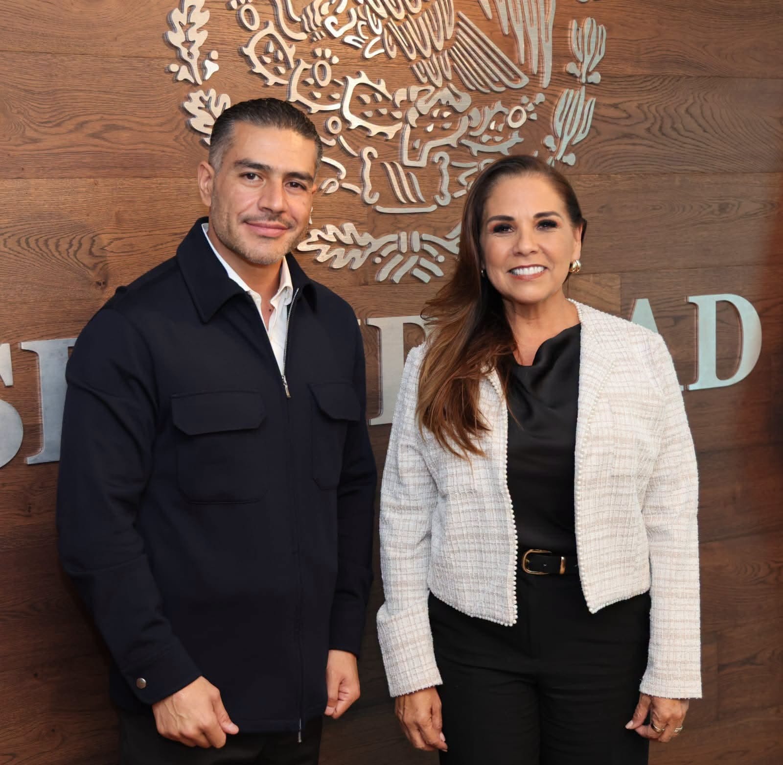 ¡MARA LEZAMA Y OMAR GARCÍA HARFUCH FORTALECEN COORDINACIÓN EN SEGURIDAD PARA QUINTANA ROO!